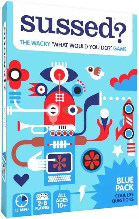 SUSSED: Wacky 'What Would You Do?' Card Game for Families & Teens