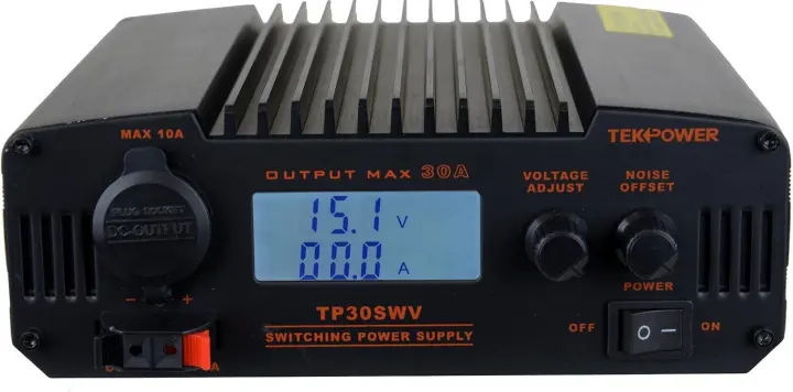 TekPower TP30SWV 30A DC 13.8V Digital Switching Power Supply with Noise Offset