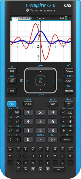 TI‑Nspire CX II CAS Color Graphing Calculator — CX II CAS Handheld