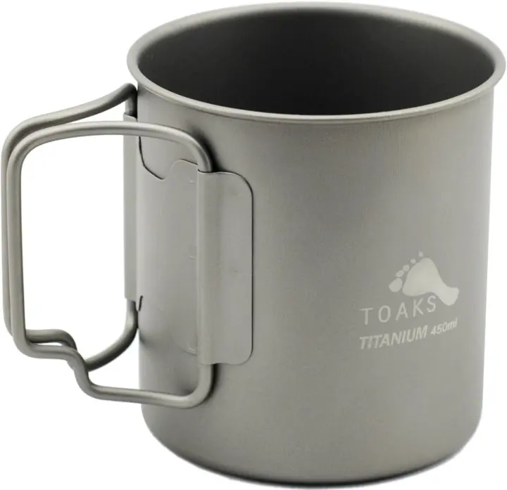 TOAKS Titanium 450ml Camping Cup — 0.5 mm Wall