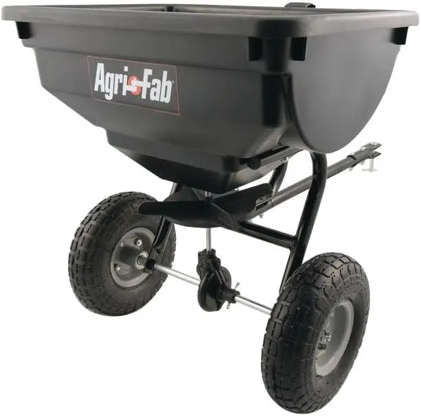 Tow-Behind Broadcast Spreader — 85 lb Capacity, Model 45-0530