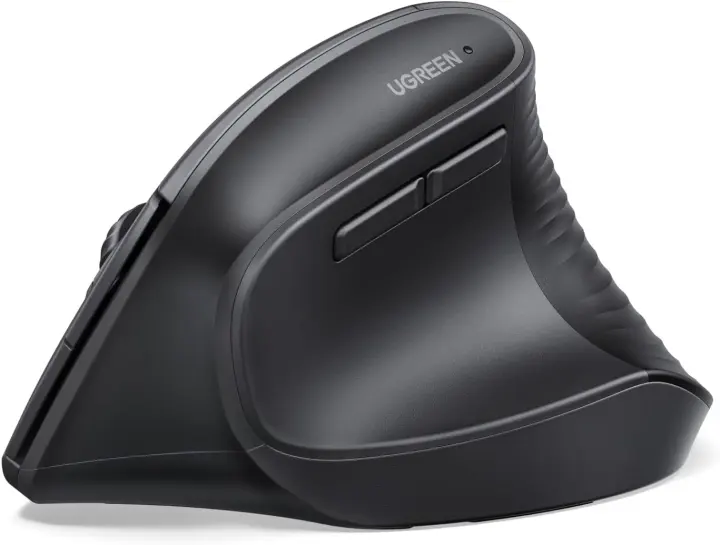 UGREEN Ergonomic Vertical Wireless Mouse — Bluetooth & 2.4G