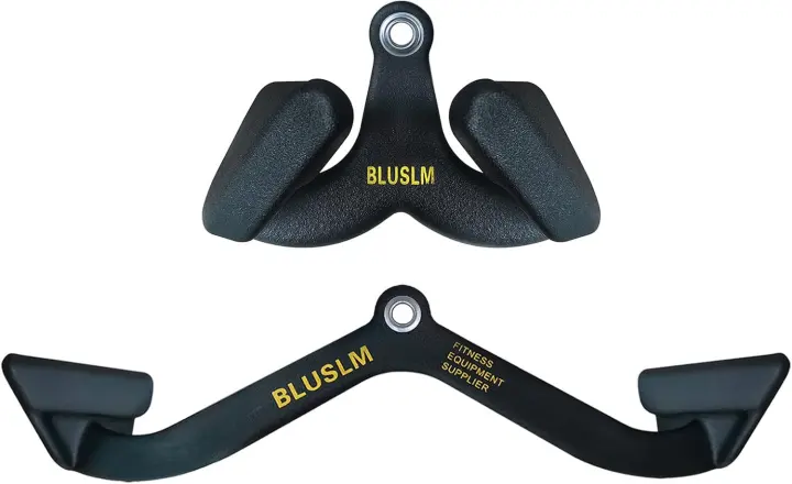 V‑Shaped Lat Pulldown & T‑Bar Row Cable Attachment Set