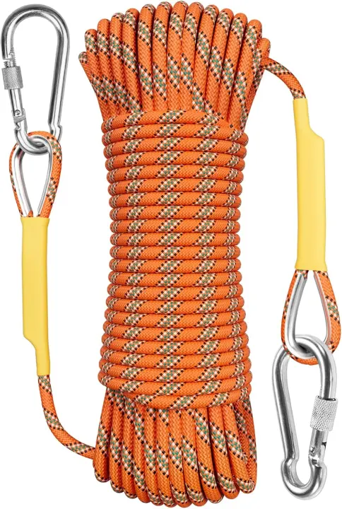 X XBEN Outdoor Static Climbing Rope — Multiple Lengths (8mm)