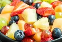 Sparkling Lemon Fruit Medley