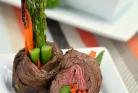 Balsamic Glazed Steak Pinwheels