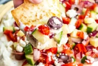 Five-Tiered Greek Dip Delight