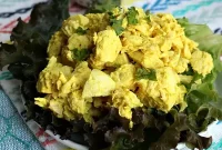 Golden Turmeric Chicken Salad