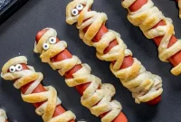 Spooky Swaddled Sausages