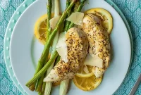 Roasted Chicken and Asparagus Sheet Pan Supper