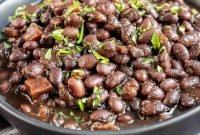 Quick and Creamy Instant Pot Black Beans