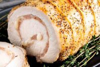 Prosciutto Provolone Pork Loin Roulade