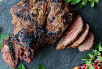 Smoky Herb Crusted Lamb Leg