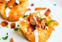 Fully Loaded Tater Tot Poppers