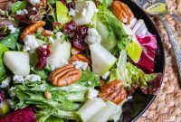 Vibrant Winter Harvest Salad with Zesty Dressing