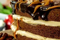 Decadent Pecan Caramel Brownie Delight