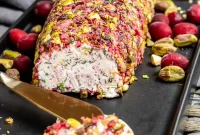 Cranberry Kissed Goat Cheese Delight