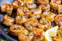 Sizzling Chili Garlic Shrimp