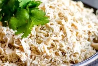 Effortless Slow Cooker Shredded Chicken