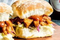 Smoky Pulled Jackfruit Sliders