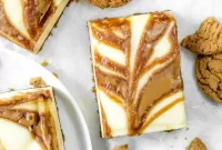 Snappy Ginger Cheesecake Bars