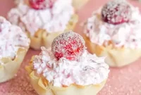 Cranberry Cloud Cheesecake Squares