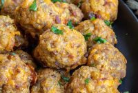 Savory Sausage Stuffing Bites