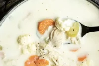 Velvety Keto Chicken Soup in the Instant Pot