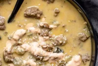 Low Carb Instant Pot Big Mac Soup