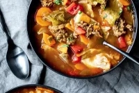 Easy Cabbage Roll Soup: Instant Pot and Stove Top Recipe