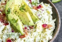 Keto Creamy Avocado Chicken Salad
