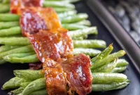 Savory Bacon Green Bean Bundles