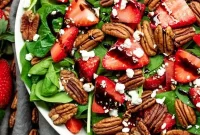 Summer Strawberry Spinach Delight