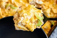Zesty Keto Buffalo Chicken Cauliflower Bake