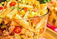 Tangy Buffalo Chicken Pasta Medley