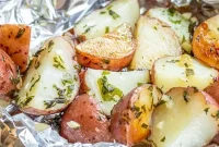 Garlic Herb Potato Pouches
