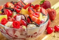 Banana Split Cheesecake Fluff