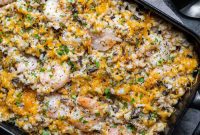 Decadent Shrimp and Cheese Bake