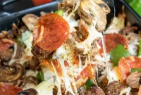 Crustless Pizza Bake