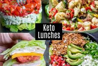 Delicious Keto Lunch Options