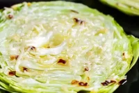 Savory Roasted Cabbage Slabs