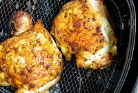 Crispy Air Fryer Chicken Thighs