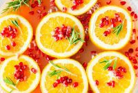 Sparkling Christmas Ginger Ale Punch