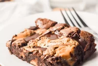 Decadent Dark Chocolate Peanut Butter Brownies