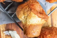 Cheesy Garlic Popovers