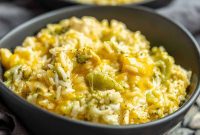 Creamy Cheesy Instant Pot Chicken and Broccoli Rice