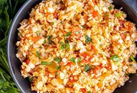 Spanish Fiesta Keto Cauliflower Rice