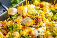 Creamy Keto Chicken Bacon Ranch Bake