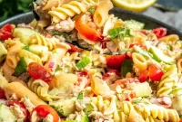Zesty Tuna Pasta Medley
