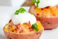 Shamrock Potato Poppers